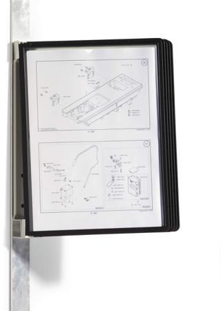 5914-01 Durable Black A4 Presentation Folder