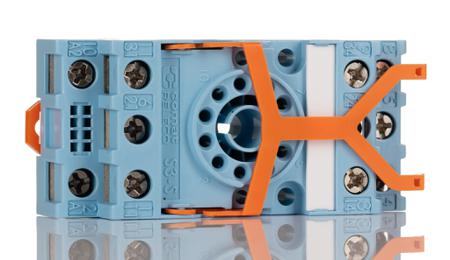 S3-S Turck 11 Pin 250V DIN Rail Relay Socket, for use with C3-A30 Series Relay, C3-G30 Series Relay, C3-T31 Series Relay,