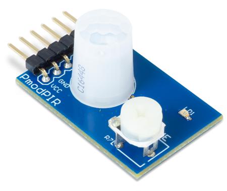 410-389 Processor & Microcontroller Development Kit Digilent Pmod PIR:Passive Infrared Motion Sensor GPIO Sensor Board