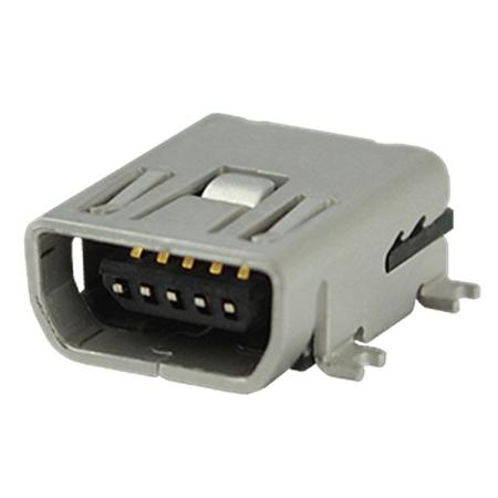 UJ2-MABH-1-SMT-TR Same Sky Horizontal, SMT Type Mini AB Type 2 USB Connector