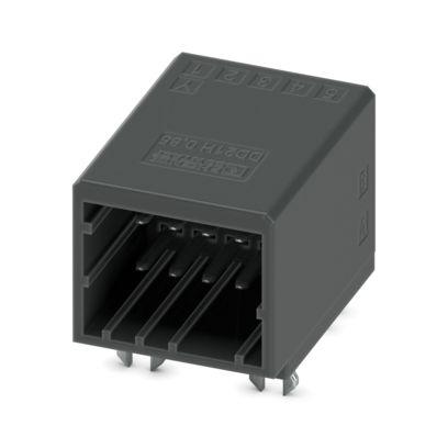 1378143 Phoenix Contact DD21H Series Straight Wave Soldering PCB Header, 10 Contact(s), 2.5mm Pitch, 2 Row(s), Shrouded