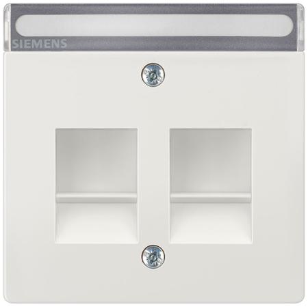 5TG1343 DELTA style, titanweiß Abdeckungplatte 6