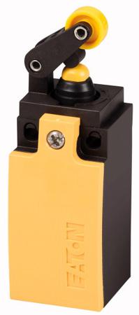 266145-LSM-11-L Eaton Roller Lever Limit Switch, 1NO/1NC, IP66, IP67, Metal Housing, 400V ac Max, 4A Max