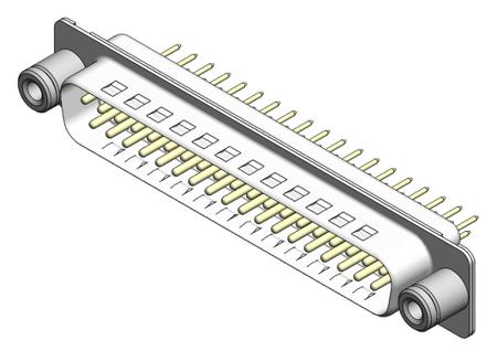 F37P1G2 / 1731090124 FCT from Molex 173109 37 Way D-sub Connector Plug, 2.77mm Pitch