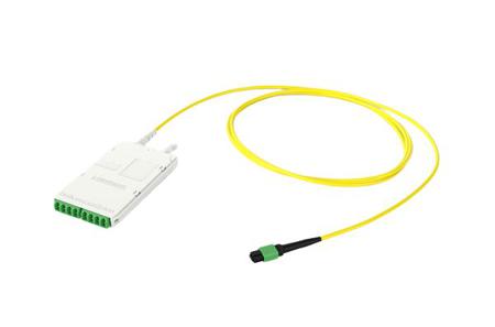 RNU8-A-08S2LPNFY090M HellermannTyton Connectivity Ultra8Series, 8 Port MTP, OM2 Cassette