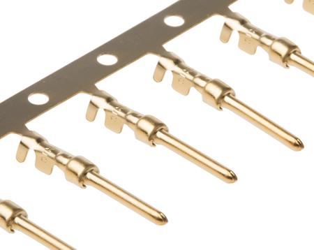 481-162 RS PRO Male Crimp D-sub Connector Contact, Bright Tin Plug, 24 → 20 AWG