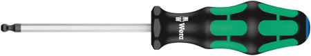 05022815001 Wera Ball End Hexagon  Screwdriver, 5 mm Tip, 100 mm Blade, 205 mm Overall