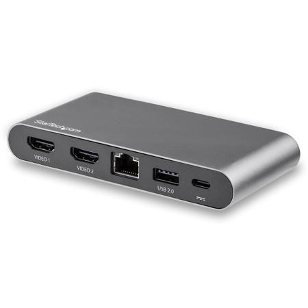 DK30C2HAGPD StarTech.com Dual Monitor 4K USB-C USB Docking Stations with HDMI - 2 x USB ports, USB A, USB C