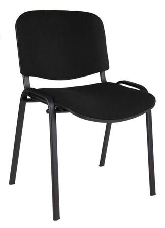 180-9722 RS PRO Black Fabric Stacking Chair, 140kg Weight Capacity