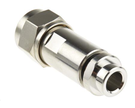 170-6977 RS Pro 50Ω Straight Cable Mount N Type Connector, Plug, Solder Termination, 11GHz