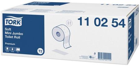110254 Tork 12 rolls of 850 Sheets Toilet Roll, 2 ply