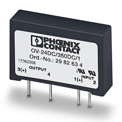 2982634 Phoenix Contact 2982 Series Solid State Relay, Direct Mount, 350 Vdc Load