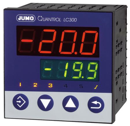 702034/8-3100-23 Jumo QUANTROL PID Temperature Controller, 96 x 96mm, 2 Output Analogue, 110 → 240 V ac Supply Voltage