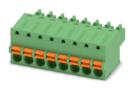 1851106 Phoenix Contact, 3.81mm Pitch, FK-MCP 1.5/ 8-ST-3.81, 8 Way, , Pluggable Terminal Block, Plug, Cable Mount, Spring Cage