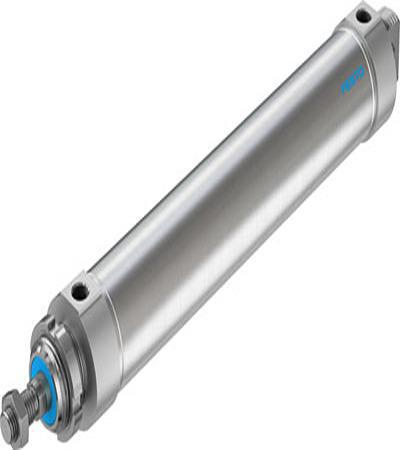 DSNU-63-320-PPS-A Festo Pneumatic Piston Rod Cylinder - DSNU-63-320, 63mm Bore, 320mm Stroke, DSNU Series, Double Acting