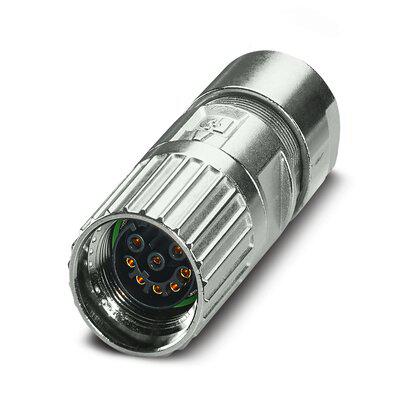 1629054 Phoenix Contact Cable Mount Industrial Circular Connectors, 8 Contacts, 17 mm Connector, Socket