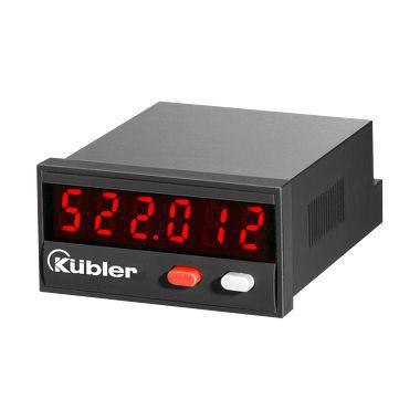 6.522.012.300 Kubler CODIX 522 Tachometer, 6 Digit LED, 60kHz, 10 → 30 V dc