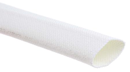 668-1254 RS Pro Not Expandable Braided Fibreglass Cable Sleeve 16mm 5m