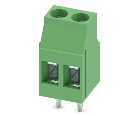 1714023 Phoenix Contact PCB Terminal Block, 2-Contact, 5mm Pitch, Screw Mount, 1-Row