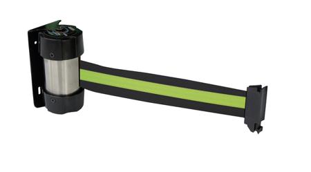174-5983 2.10m Black, Yellow Barrier & Stanchion Tape Cassette for use with Access Areas