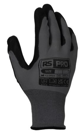 LN622-08 RS PRO Grey Polyamide General Purpose Work Gloves, Size 8, Medium, Polyurethane Coating