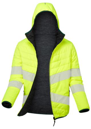 LFE962-26 PULSAR LFE962 Yellow Women Hi Vis Jacket, 26