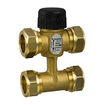 VZ419C-15BP06 Schneider Electric 4 port Zone Valve, Zone Valve type , 15mm Pipe Size, 255.1 kPa