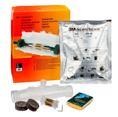 92-NBA4 3M 92-NBA Resin Filled Cable Joint Kit, Straight Joint Type , 4 x 25 → 50mm²