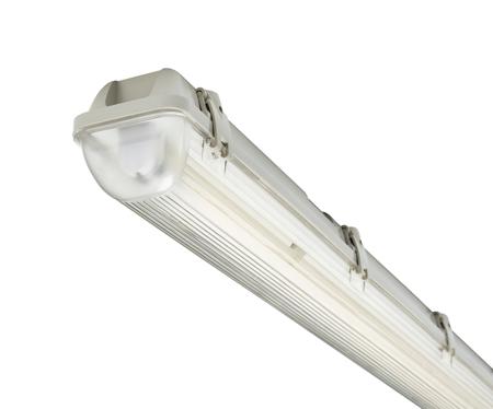 188-4671 18 W Fluorescent Ceiling Light Single Batten, 230 V Batten, 1 Lamp , Anti-corrosive, 653 x 94 x 90 mm