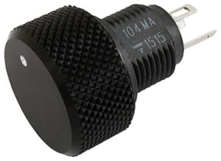 P16NP472KAB15 Vishay P16 4.7kΩ Rotary Potentiometer With Knob 1-Gang Panel Mount,