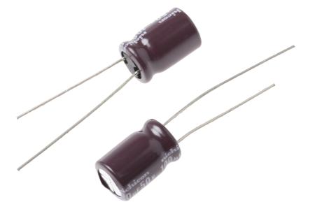 UPS1H101MPD Nichicon 100μF Aluminium Electrolytic Capacitor 50V dc, Radial, Through Hole -