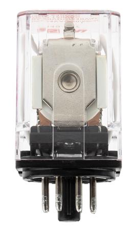 349-327 RS Pro DPDT Non-Latching Relay Plug In, 24V ac Coil, 10 A General Purpose Relay