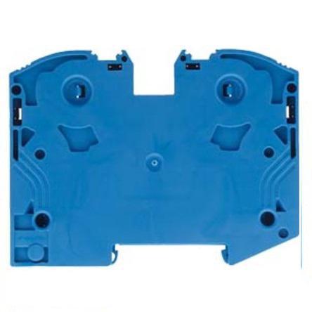 8WH6000-0AM01 Siemens 8WH Series Blue Din Rail Terminal, 35mm², 1-Level, Plug-In Termination, CSA