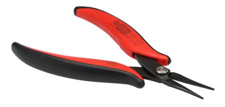 606-529 RS Pro 160 mm Steel Long Nose Pliers with 32mm Jaw Length