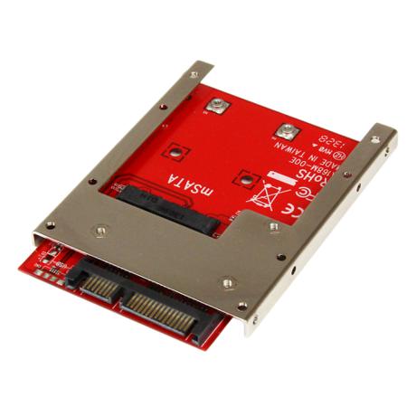 SAT32MSAT257 StarTech.com port mSATA mSATA SSD to 2.5 SATA Adapter