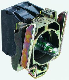 ZB4BW0M11 Schneider Electric Harmony XB4 Contact & Light Block 2NO LED White 230 → 240 V ac Screw terminal