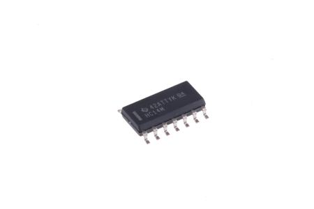 CD74HC14M96 Texas Instruments  Hex Schmitt Trigger Inverter, 14-Pin SOIC