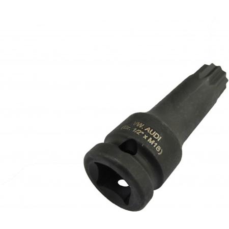 SDP-18 SAM 1/2 in Drive 18 mm Spline Square, 78 mm Overall Length