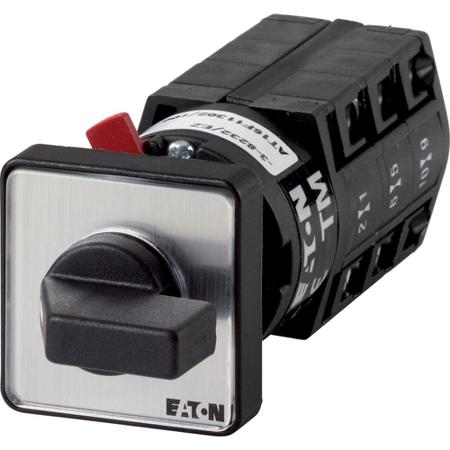 45491-TM-3-8212-EZ Eaton, 3P 3 Position 60° Changeover Cam Switch, 690V (Volts), 10A, Short Lever Actuator