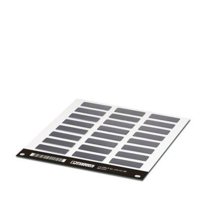 0831591 Phoenix Contact LS-EMLP-AL Adhesive Marking Foil, Black, Pre-printed "Unlabeled", for Devices In The Control Cabinet,