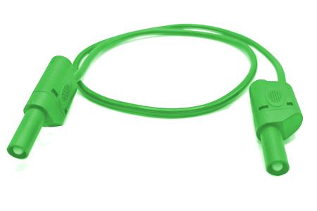22-421--25M-5 Mueller Electric Test lead, 32A, 600(CATIII) V, 1000(CATII) V, Green, 0.25m Lead Length