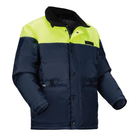 41258 Ergodyne Thermal Clothing Navy, Warm, Waterproof Jacket, XXXXL