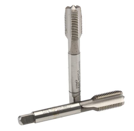 E105-M10/1,00 Dormer Tap Set HSS 2-Piece 1.0mm Pitch Metric Extra Fine Standard Hand Tap M10 Thread