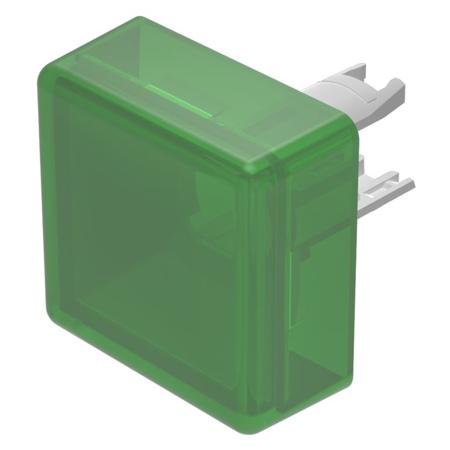 18-982.5 Indicator Lens Square Style, Green, 13.8 Long
