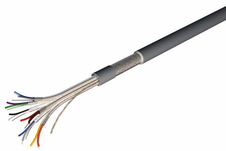 MPI2C100 CAE Multimedia Connect MPI Series Twisted Pair Cable, 4 Cores, 0.22 mm², Screened, Aluminium/Polyester Foil Shield,