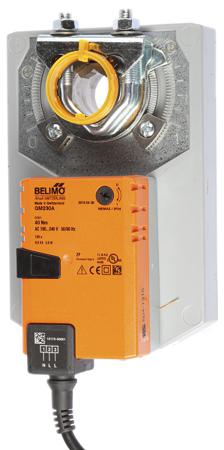 GM230A Open/Close Damper Actuator, 40nm, 230 V ac