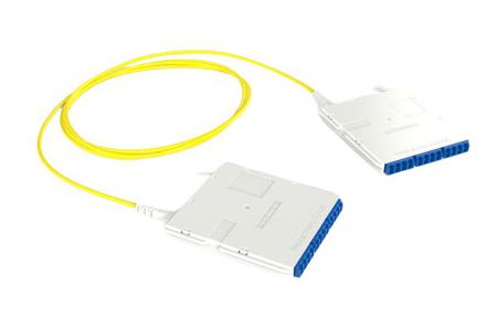 RNU12-C-12S2LCLCY020M HellermannTyton Connectivity RapidNet Ultra12Series, 12 Port LC to LC, Single Mode Cassette