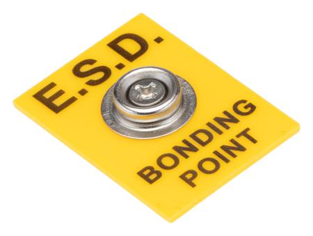 218-640 RS PRO Earth Bonding Plug With 10 mm Stud