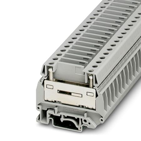 0305080 Phoenix Contact  UGSK/S Series Grey, 0.5 → 10mm², 1-Level, Screw Termination