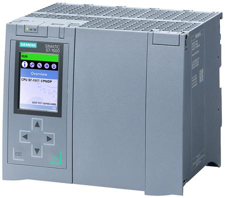 6ES7517-3AP00-0AB0 Siemens SIMATIC S7-1500 Series PLC CPU for Use with SIMATIC S7-1500 Series, 20-Input